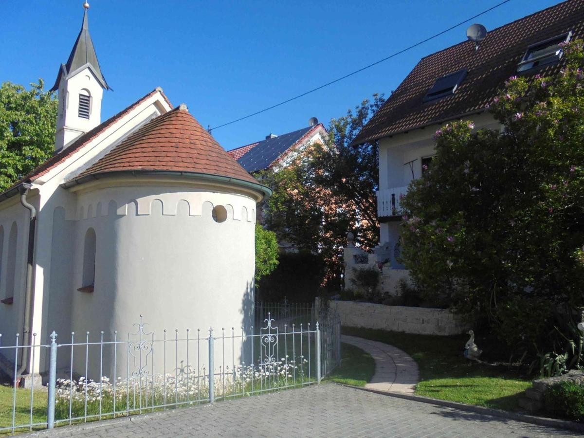 Ferienwohnung Im Barockwinkel Neuburg an der Kammel Exterior foto